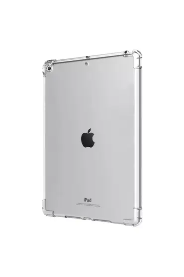  İpad 10.2 (8.nesil) Kılıf Anti  Tablet Silikon - Ürün Rengi : Şeffaf