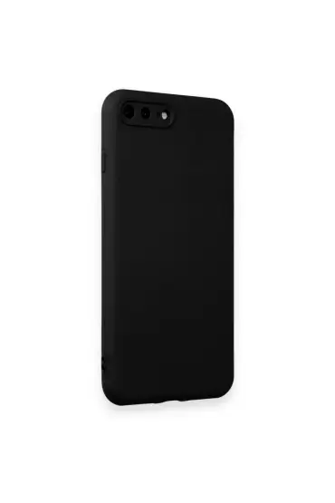  İphone 7 Plus Kılıf First Silikon - Ürün Rengi : Siyah