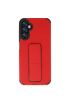  Samsung Galaxy A14 4g Kılıf Mega Standlı Silikon - Ürün Rengi : Kırmızı