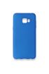  Samsung Galaxy C7 Pro Kılıf First Silikon - Ürün Rengi : Mavi