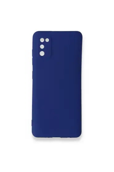  Samsung Galaxy A41 Kılıf First Silikon - Mor - Ürün Rengi : Mavi
