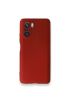  Xiaomi Redmi K40 Kılıf First Silikon - Mürdüm - Ürün Rengi : Kırmızı
