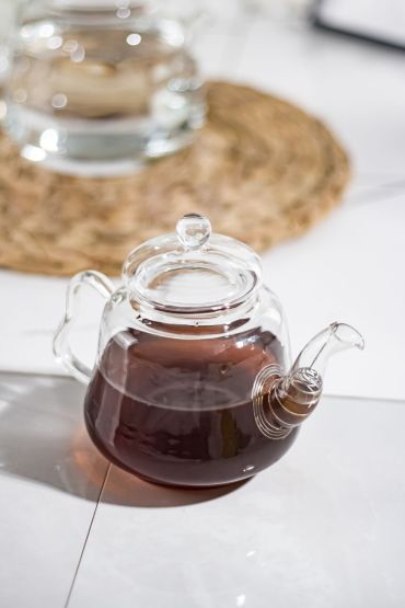 Isıya Dayanıklı Cam Çaydanlık Seti 