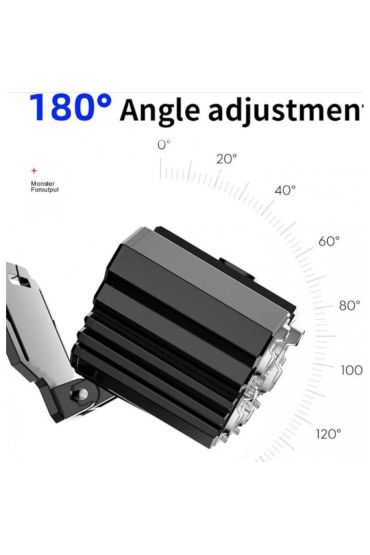 5 Led'li Usb Şarjlı Kafa Lambası P-T21