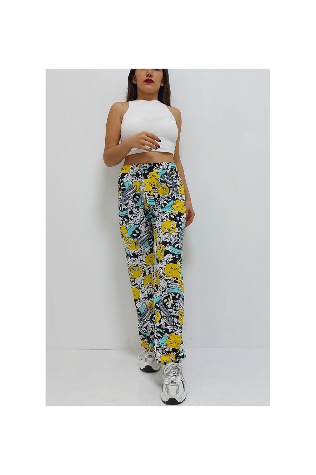 199 Dijital Baskılı Pijama Altı