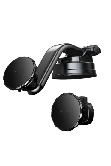  Yesido C159 2in1 Izgara Klipsli Ve Yapışkanlı 360 Derece Ayarlanabilir Manyetik Magsafe Araç Tutucu - Ürün Rengi : Siyah