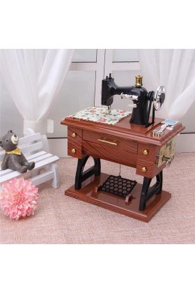  Dikiş Makinesi Görünümlü Müzik Kutusu