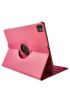  İpad Pro 12.9 (2018) Kılıf 360 Tablet Deri Kılıf - Ürün Rengi : Siyah
