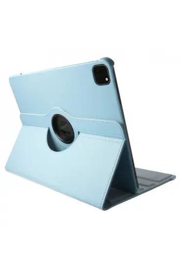  İpad Pro 11 (2018) Kılıf 360 Tablet Deri Kılıf - Ürün Rengi : Lacivert