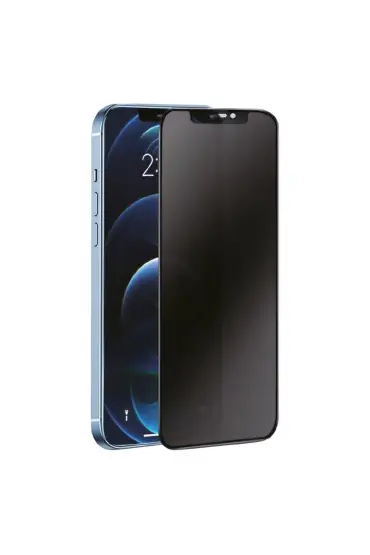  İphone 11 Pro Max 3d Antistatik Hayalet Cam Ekran Koruyucu - Ürün Rengi : Siyah