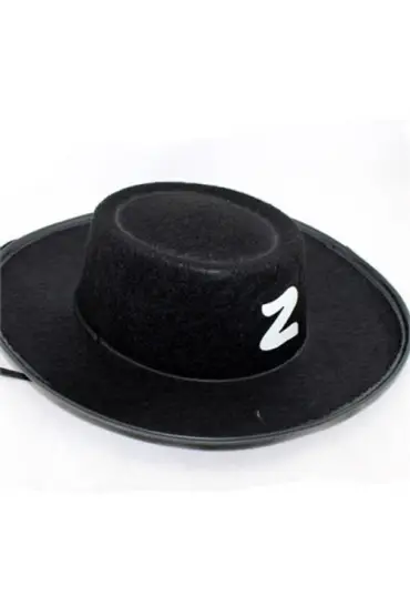  Zorro Şapkası Yetişkin