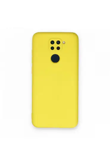  Xiaomi Redmi Note 9 Kılıf Nano İçi Kadife  Silikon - Ürün Rengi : Gri