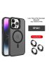  Joko İphone 14 Pro Max Kılıf Flet Lens Magsafe Kapak - Ürün Rengi : Siyah