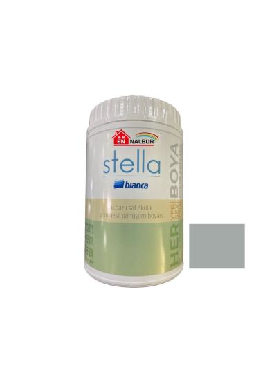  202 Bianca Stella 3022 Krater Su Bazlı Saf Akrilik Boya 1 Litre