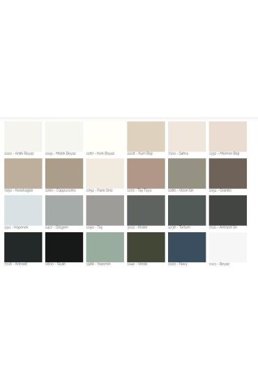  202 Bianca Stella 3022 Krater Su Bazlı Saf Akrilik Boya 1 Litre