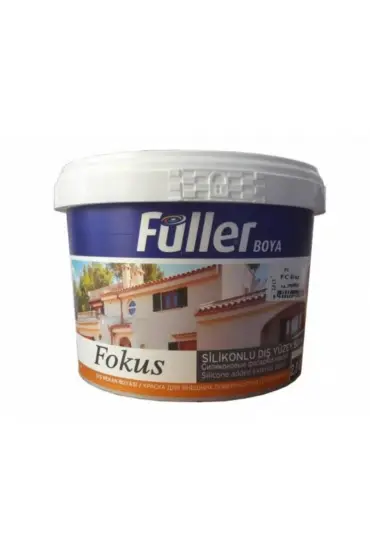  202 Füller Focus Silikonlu Dış Cephe Boyası 3,5 Kg Beyaz