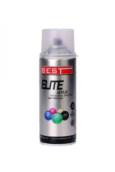  202 Best Elite 9301 Beyaz Eşya Beyazı Akrilik Sprey Boya 400 ml