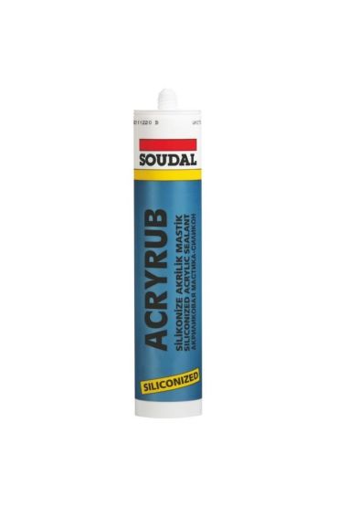  202 Soudal Acryrub Silikonize Mastik 310 ml Bronz
