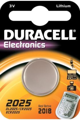  202 Duracell CR 2025 Lityum Pil 3 Volt