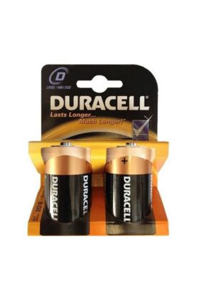  202 Duracell Alkalin D Büyük Boy Pil 2 li Ambalaj