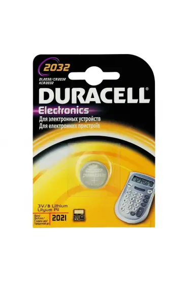  202 Duracell CR 2032 Lityım Pil 3 Volt