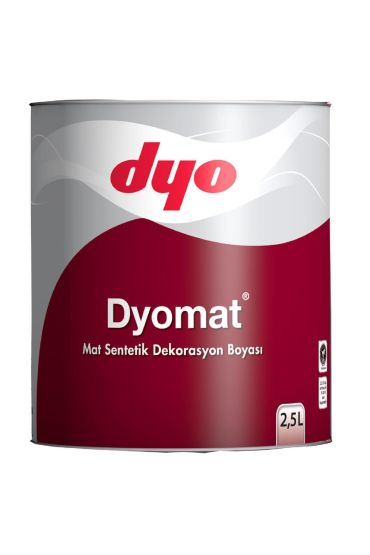  202 Dyomat Mat Dekorasyon Boyası 0,75 Litre Beyaz