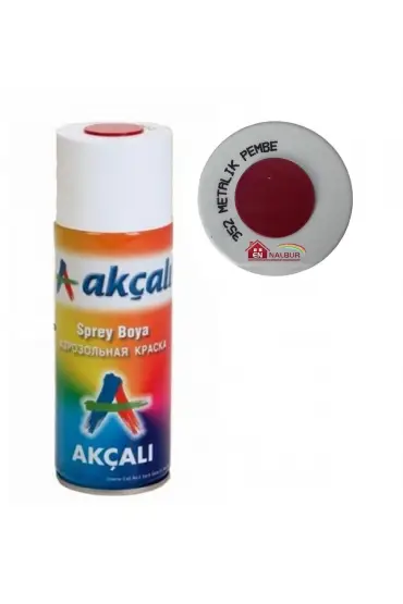  202 Akçalı Sprey Boya 400 ml 352 Metalik Pembe