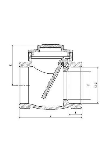  202 1 1/2 Çalpara Çekvalf Prinç