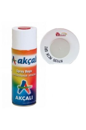  202 Akçalı Sprey Boya 400 ml 7035 Açık Gri