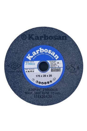  202 Karbosan 175X20X20 36 Kum NK Taşlama Taşı