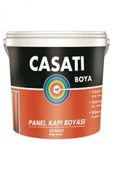  202 Casati Su Bazlı Panel Kapı Boyası Beyaz 0,75 Litre