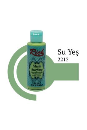  202 Rich Multi Surface 2212 Su Yeşili Akrilik Boya 120 cc