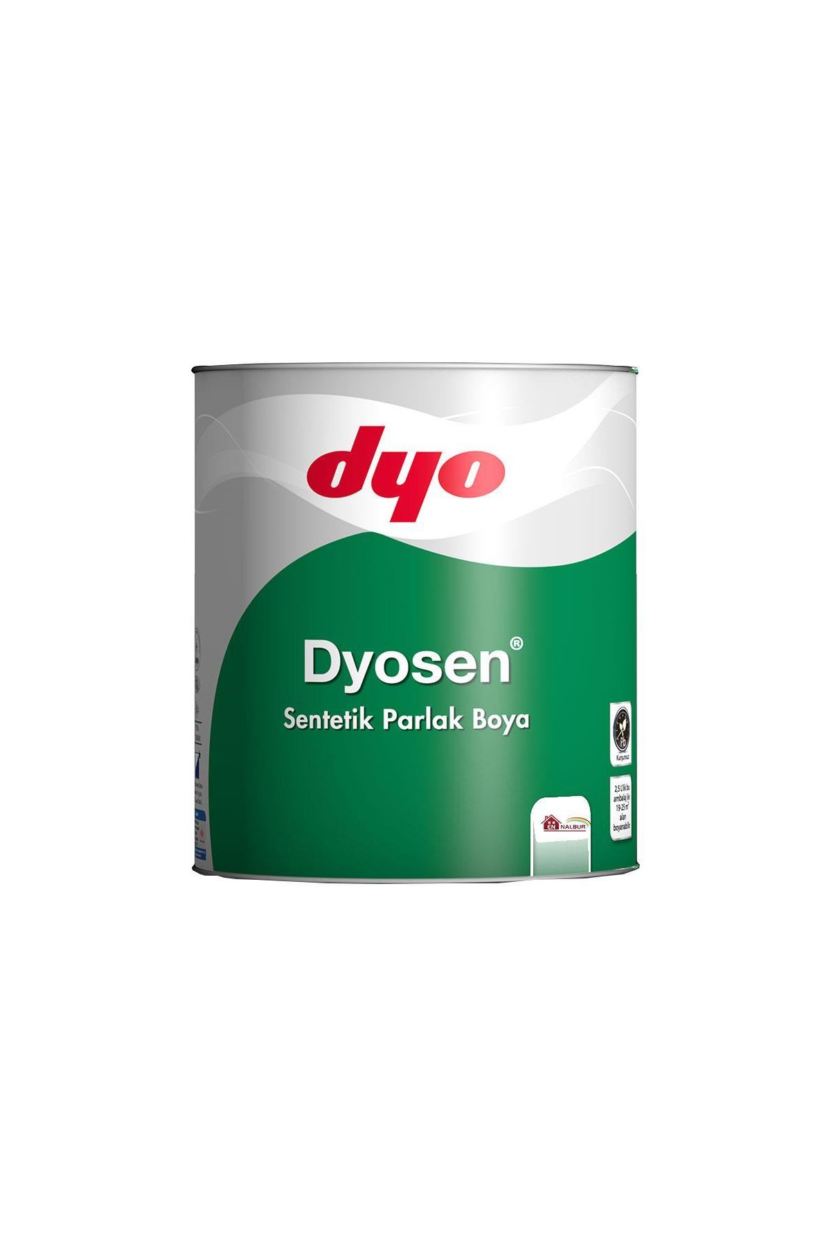 202 Dyosen Sentetik Parlak Boya 2,5 LT Yeşil