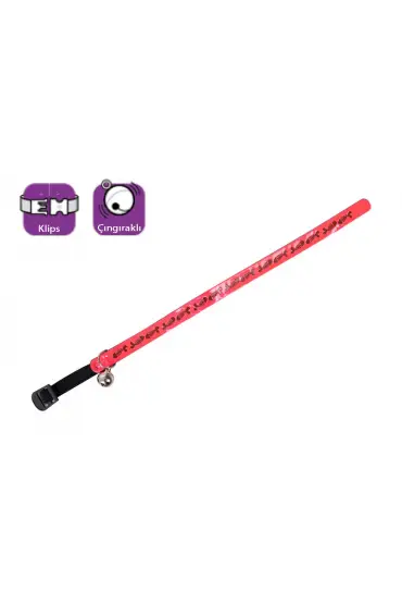  205 Kedi Boy.tas.çing.balik Des.30Cm Pembe