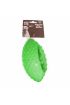  205 Rugby Topu Şeklinde Işıklı Plastik Köpek Oyuncağı 6x14 Cm Yeşil