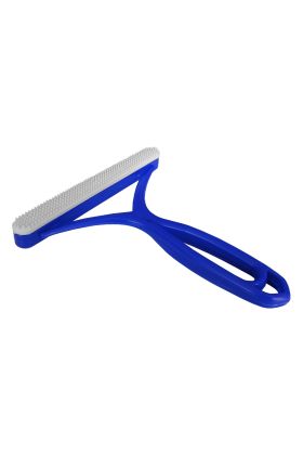  205  Silikon Çift Taraflı Tiftik Ve Tüy Toplayıcı 12.5 cm*14 cm Mavi