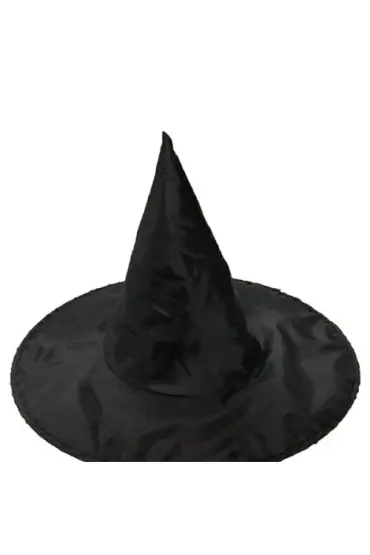  Halloween Siyah Cadı Şapkası
