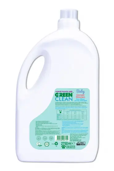  193 Green Clean Bitkisel Çamaşır Deterjanı 2750ml