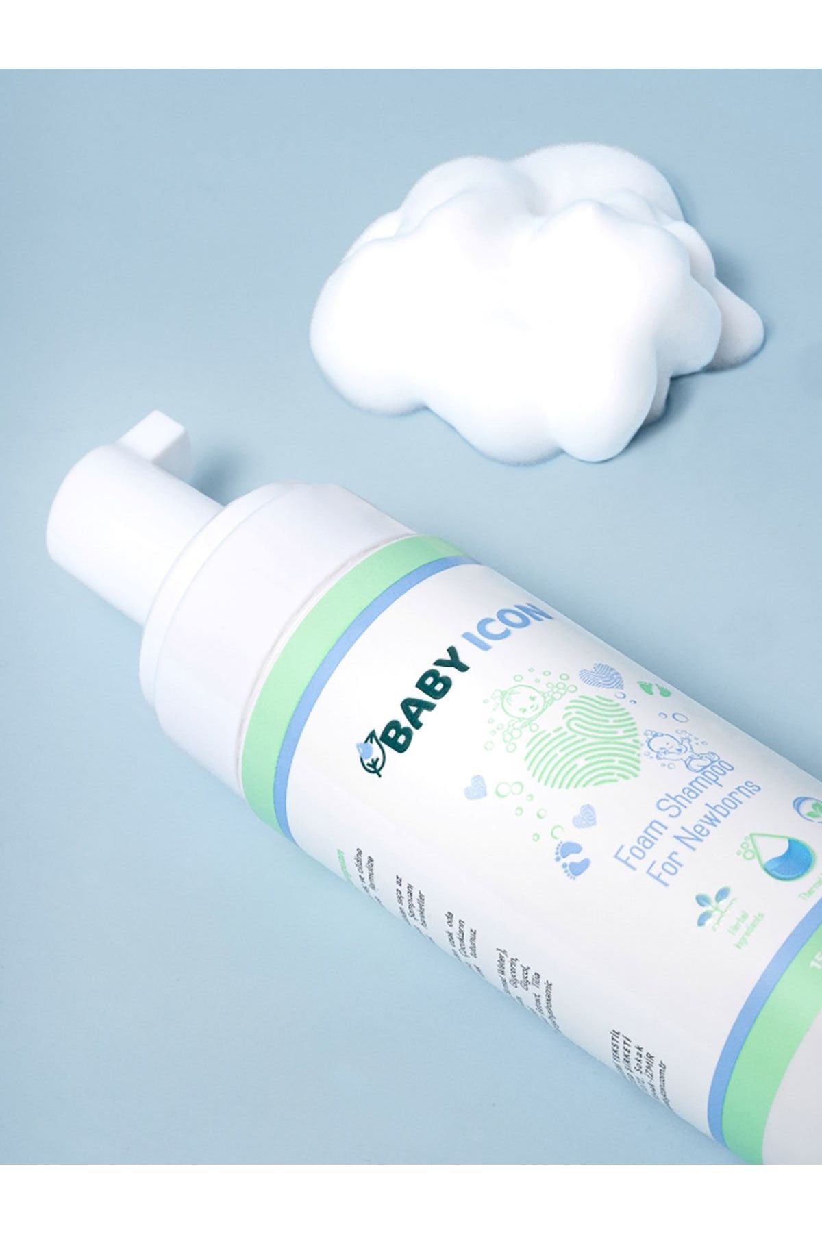 193 Icon Yenidoğan Konak Önleyici Köpük Şampuan 150ml