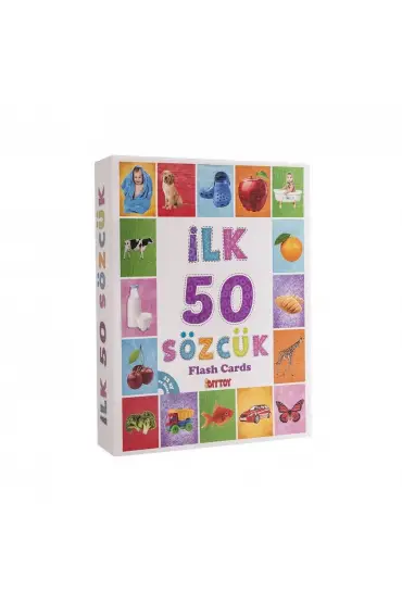  193 1161  Flash Cards  İlk 50 Sözcük -DıyToy