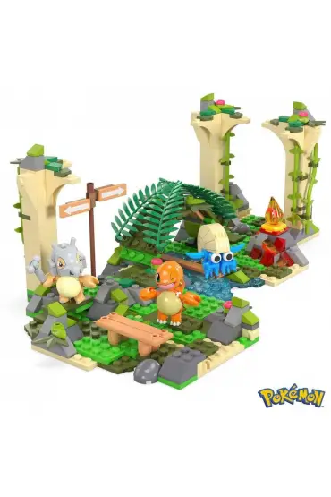  193 HDL86 MEGA™ Pokémon™ Jungle Ruins - Adnture Builder Antik Kent Seti 464 parça +7 yaş