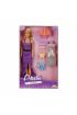  193 3393 SUN-RST-SIS Minik Alisha Yedek Kıyafetli Bebek Set 29 cm - Sunman