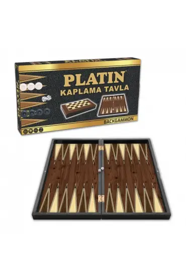  193 1020371 Platin Tavla (Büyük) ,Star okey