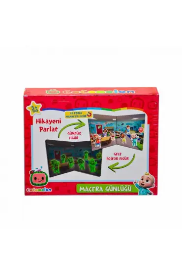  193 CO7820 Cocomelon Fosforlu Magnet -Laço