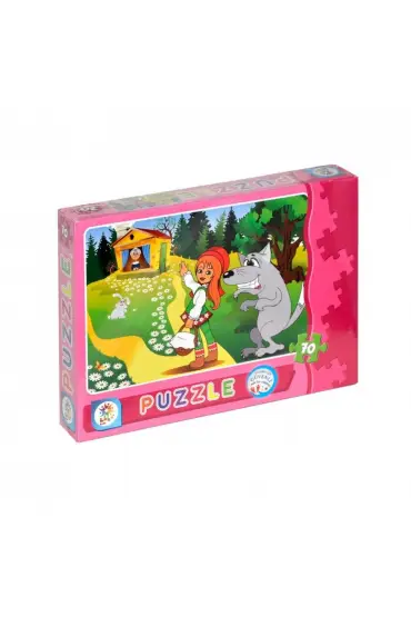 193 7144 Laço, Şapkalı Kız 70 Parça Puzzle