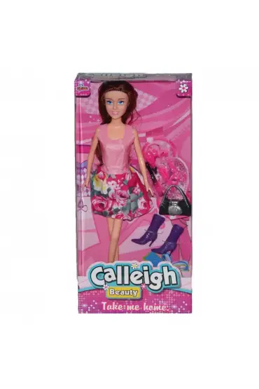  193 WG-66407 Aksesuarlı Calleigh Bebek -Vardem