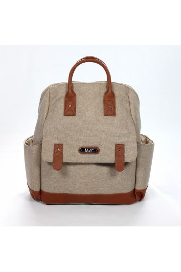  193  Lotus Anne Bebek Bakım Sırt Çantası 7265 Vizon