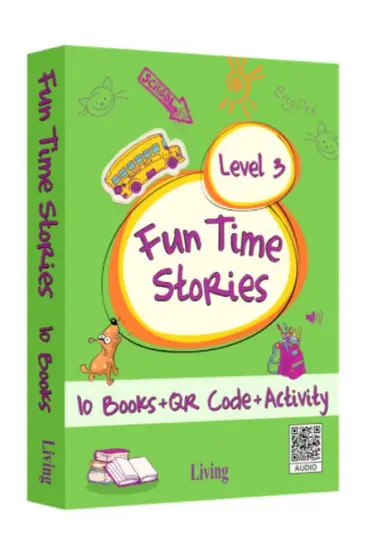 Living Level 3 Fun Times Stories 10'lu Hikaye Seti