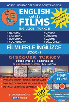 English with Films Book 1 (DVD'li)