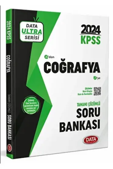 2024 KPSS Ultra Serisi Coğrafya Soru Bankası